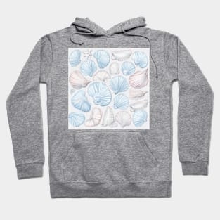 Sandy seashells III Hoodie